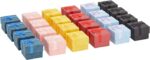 Fancy Ring Box Jewelry Box, Vanity Box (Gift Box) (Multicolor) (Combo 24 Pcs) (1.5*1.5*1.5 Inch) - Image 11