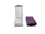 Jewellery Velvet Long Earring (Jhukma) Box 4" x 3" INCH Combo 2 Pcs Purple