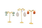 Metal Jewellery Earring Stand Display Show Piece For Shop Counter Exhibition Combo Pcs 3 Pcs