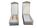 Jewellery Velvet Long Earring (Jhukma) Box 4" x 3" INCH Combo 2 Pcs Purple - Image 4