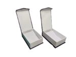 Jewellery Velvet Long Earring (Jhukma) Box 4" x 3" INCH Combo 2 Pcs Purple - Image 2