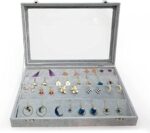Velvet Earring Jewellery Drawer Organizer Box Drawer and Storage Display - Image 5
