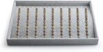 Chain Tray - Necklace Tray Velvet Jewellery Drawer Organizer Tray Stackable