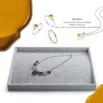 Chain Tray - Necklace Tray Velvet Jewellery Drawer Organizer Tray Stackable - Image 4