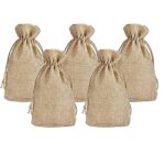 Jewellery Coin Box & Frame Stand & Jewellery Potli (Jute Bag 10 Pcs 4*4 Inch) - Image 3