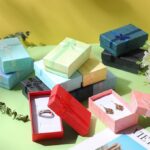 Fancy Earring Box Jewelry Box, Vanity Box (Gift Box) (Multi color) (Combo 24 Pcs) (2"x 3" INCH) - Image 5