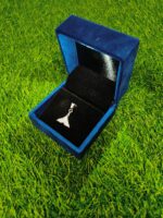 LED Light Velvet Jewellery Pendent Box 3" x 3" INCH (Blue) - Image 2