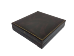 Velvet Jewellery Necklace Earring Pendant Half Set Box 7"x 8" INCH (Brown-Black) - Image 5