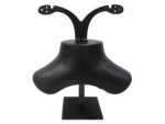 Jewellery Choker Necklace Display Stand (Foldable) (8 Inch) Black - Image 2