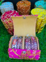 Bangle Box For Return Gift Matki 4 Inch Multicolor (Pack Of 6) - Image 8