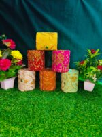 Bangle Box For Return Gift Matki 4 Inch Multicolor (Pack Of 6)