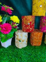 Bangle Box For Return Gift Matki 4 Inch Multicolor (Pack Of 6) - Image 4