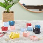 Fancy Ring Box Jewelry Box, Vanity Box (Gift Box) (Multicolor) (Combo 24 Pcs) (1.5*1.5*1.5 Inch) - Image 10