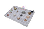 44 Kada Ring Velvet Jewellery Drawer Organizer Tray Stackable Jewellery Tray for Drawer and Storage - Image 3