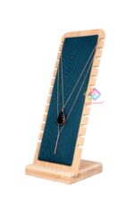 Lightweight Wooden Freestanding Necklace Display Stand Holder Multiple Necklace Bust - Image 4