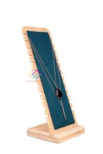 Lightweight Wooden Freestanding Necklace Display Stand Holder Multiple Necklace Bust - Image 3