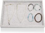 Empty Velvet Jewelry Drawer Organizer Tray Stackable and Storage Display - Image 5