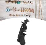Resin Rose Ring-Chain-Bangle Jewelry Hand Mannequin Organizer 11 INCH - Image 5