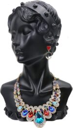 Resin Necklace Pendant Chain Earring Jewelry Jewelry Bust Mannequin Organizer Holder Stand 11 Inch - Image 2