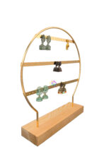 Metal Jewellery Earrings Display  Round Metal Stand - Image 3
