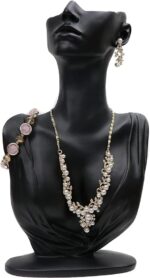 Resin Necklace Pendant Chain Earring Jewelry Bust Mannequin Organizer Holder Stand - Image 6