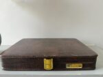 Ring Heavy Leather Velvet Storage Box, Display Box (12) (Brown) - Image 4