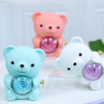 Rose Teddy Bear Gift Box and Personalized Pendant: A Timeless Symbol of Love with Your Touch - Image 2
