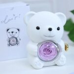 Rose Teddy Bear Gift Box and Personalized Pendant: A Timeless Symbol of Love with Your Touch - Image 3