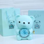 Rose Teddy Bear Gift Box and Personalized Pendant: A Timeless Symbol of Love with Your Touch - Image 4