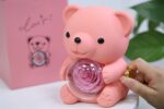 Rose Teddy Bear Gift Box and Personalized Pendant: A Timeless Symbol of Love with Your Touch - Image 5