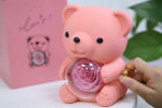 Rose Teddy Bear Gift Box and Personalized Pendant: A Timeless Symbol of Love with Your Touch - Image 6
