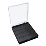 Acrylic Earring Jewellery Storage Box Black