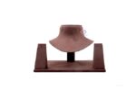 Fiber Jewellery Choker Display Stand With Earring  In Sued Velvet 8 Inch - Image 4