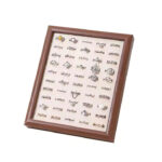 9.5*8 INCH Jewelry Display Tray, Earring Ring Display, Square (50 SLOT) - Image 7