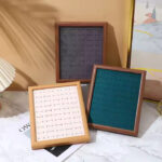 9.5*8 INCH Jewelry Display Tray, Earring Ring Display, Square (50 SLOT) - Image 4