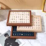 9.5*8 INCH Jewelry Display Tray, Earring Ring Display, Square (50 SLOT) - Image 3