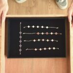 Empty Velvet Jewelry Drawer Organizer Tray Stackable and Storage Display 14*10 Inch - Image 4