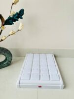 24 Fitting Tray Jewelry Display Organizer For Counter (9"x 11" Inch- White-Tops)