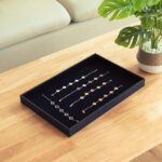 Empty Velvet Jewelry Drawer Organizer Tray Stackable and Storage Display 14*10 Inch - Image 2
