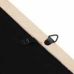 Earrings Dangler Eardrop Jeweler Rack Storage Hanging Photo Frame Board (Earring Board + Wooden Frame Stand) - Image 4