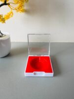 Plastic Jewellery Coin Box, Combo of 5 Pcs, (5-10- 20 Gram) Red