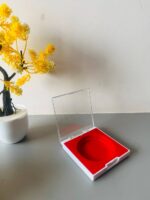 Plastic Jewellery Coin Box, Combo of 5 Pcs, (50-100 Gram) Red - Image 5