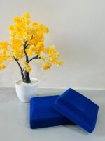 Velvet Jewellery Coin Box, Combo of 5 Pcs, (50-100 Gram) Blue - Image 5