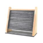 Ring Holder Multi Tiers Stable Base Jewelry Organizer for Home Shops Desktop Gray Jewelry & Watches | Jewelry Design & Repair | - Image 2
