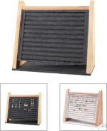 Ring Holder Multi Tiers Stable Base Jewelry Organizer for Home Shops Desktop Gray Jewelry & Watches | Jewelry Design & Repair | - Image 5