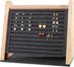 Ring Holder Multi Tiers Stable Base Jewelry Organizer for Home Shops Desktop Gray Jewelry & Watches | Jewelry Design & Repair | - Image 6