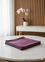 Jewelry Display Counter Cloth For Jewelry, Diamond, Kundan ,Silver Soft Velvet (36"x 24") Inch Dual Side (Purple-Black )