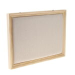 Earrings Dangler Eardrop Jeweler Rack Storage Hanging Photo Frame Board (Earring Board + Wooden Frame Stand) - Image 6