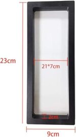 Floating Display Case With Bases, Transparent PE Film Jewelry Storage Box 3D Floating Frame Pack Of -10 (9*23 CM) - Image 4