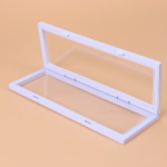 Floating Display Case With Bases, Transparent PE Film Jewelry Storage Box 3D Floating Frame Pack Of -10 (9*23 CM) - Image 8